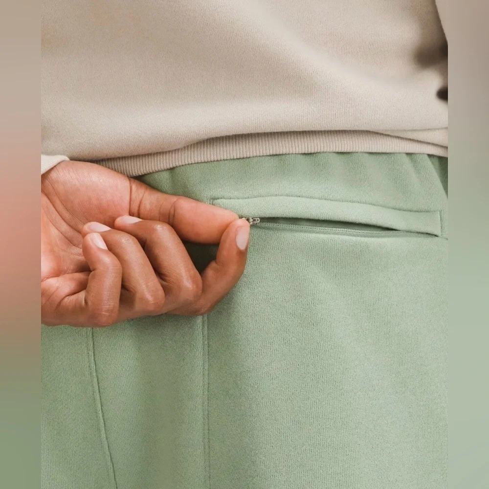 Lululemon Steady State Relaxed-Fit Sweat Pants In Green Palm Court Size Small